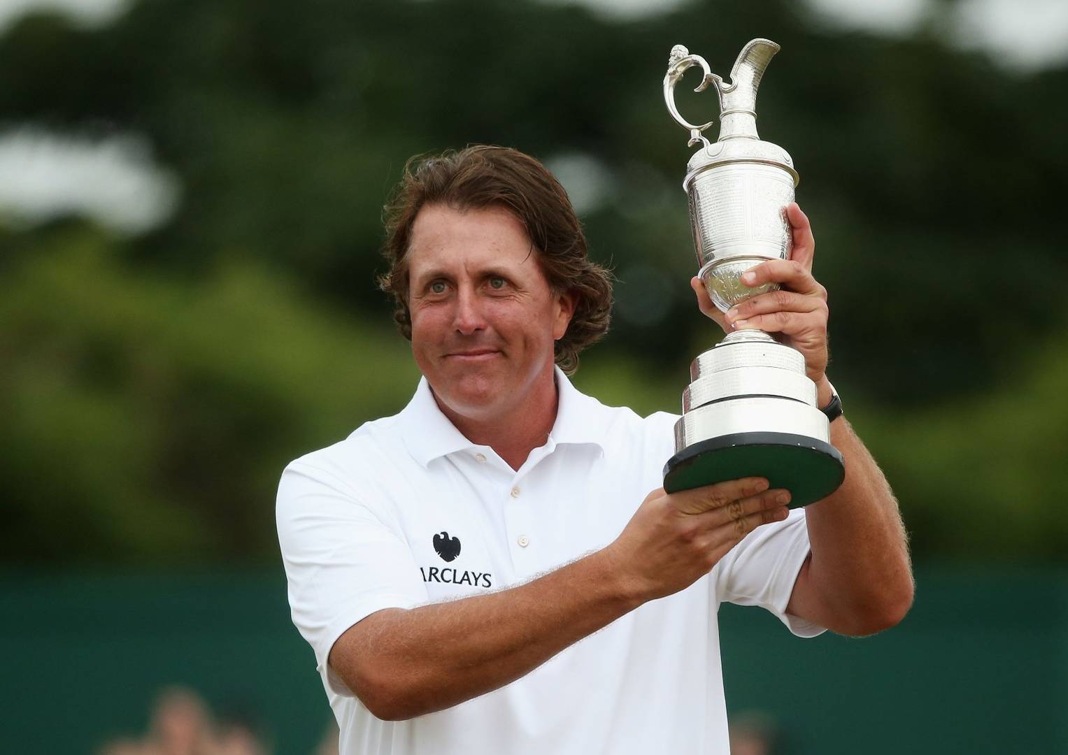 Phil Mickelson Claret Jug 2013